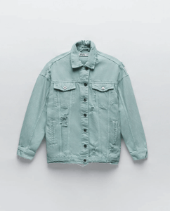 Patch pocket overshirt